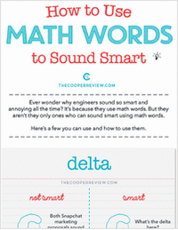 How to Use Math Words to Sound Smart