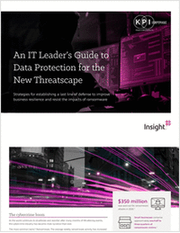 An IT Leader's Guide to Data Protection for the New Threatscape