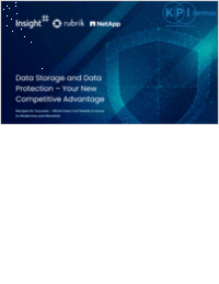 Insight Data Storage and Data Protection ebook