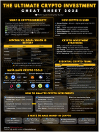 The Ultimate Crypto Investment Cheat Sheet (2025 Guide)
