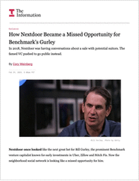 How Nextdoor Became a Missed Opportunity for Benchmark's Gurley