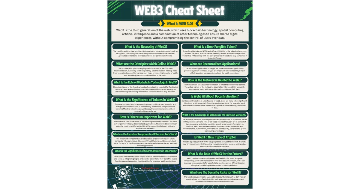 Web3 Cheat Sheet