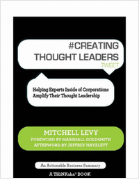 #CREATING THOUGHT LEADERS tweet Book01 (Normally $11.95)