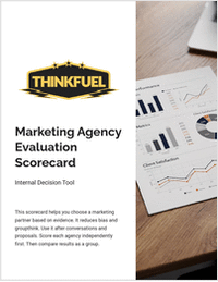 Marketing Agency Evaluation Scorecard