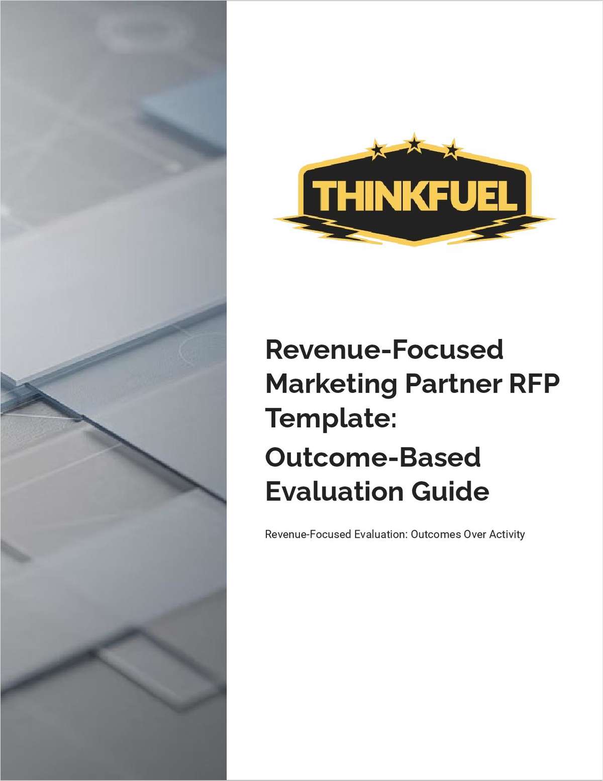 Revenue Focused Marketing Partner RFP Template