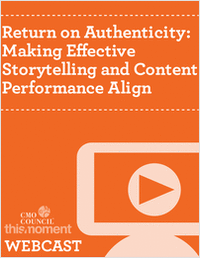 Return on Authenticity: Making Effective Storytelling and Content Performance Align