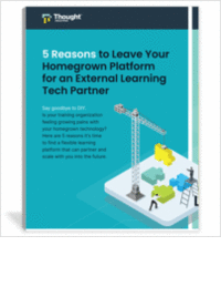 5 Reasons to Leave Your Homegrown Platform for an External Learning Tech Partner