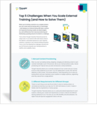Top 5 Challenges When You Scale External Training (and How to Solve Them)