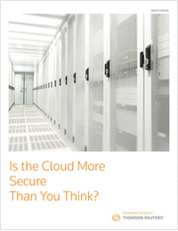 Is the Cloud More Secure Than You Think?