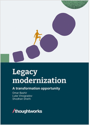 Transform your business: Legacy modernization -- A transformation opportunity