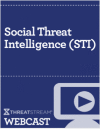 Social Threat Intelligence (STI)