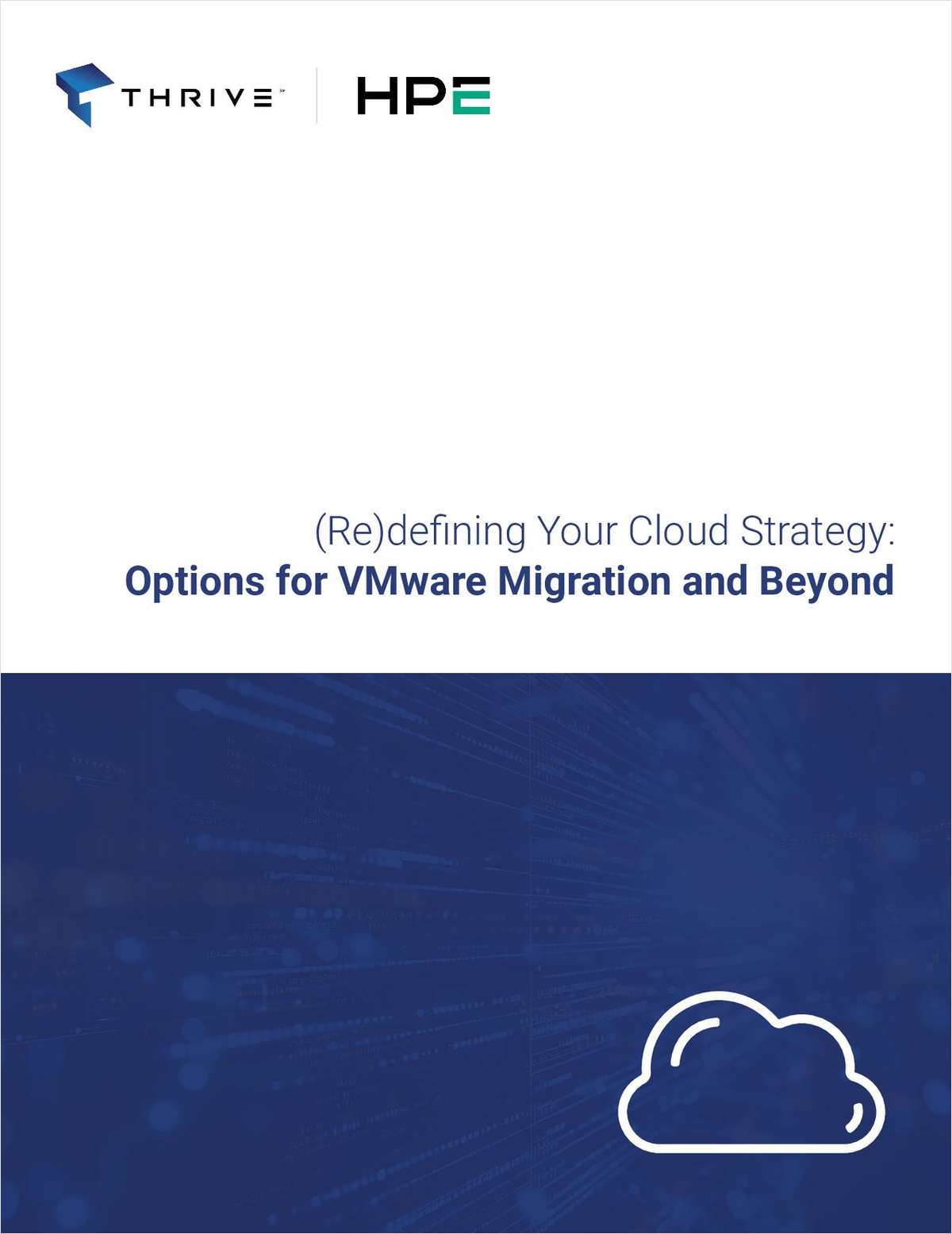 Thrive and HPE's Guide to Cloud Strategy