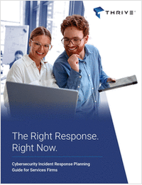 The Right Response. Right Now. Cybersecurity Incident Response Planning Guide for Services Firms