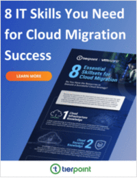 Infographic: 8 Skills You Need for Cloud Migration Success