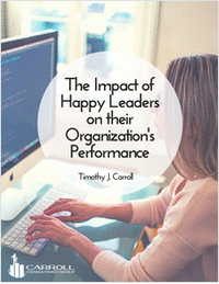 The Impact of Happy Leaders on their Organization's Performance
