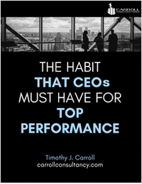 The Habit that CEOs Must Have for Top Performance