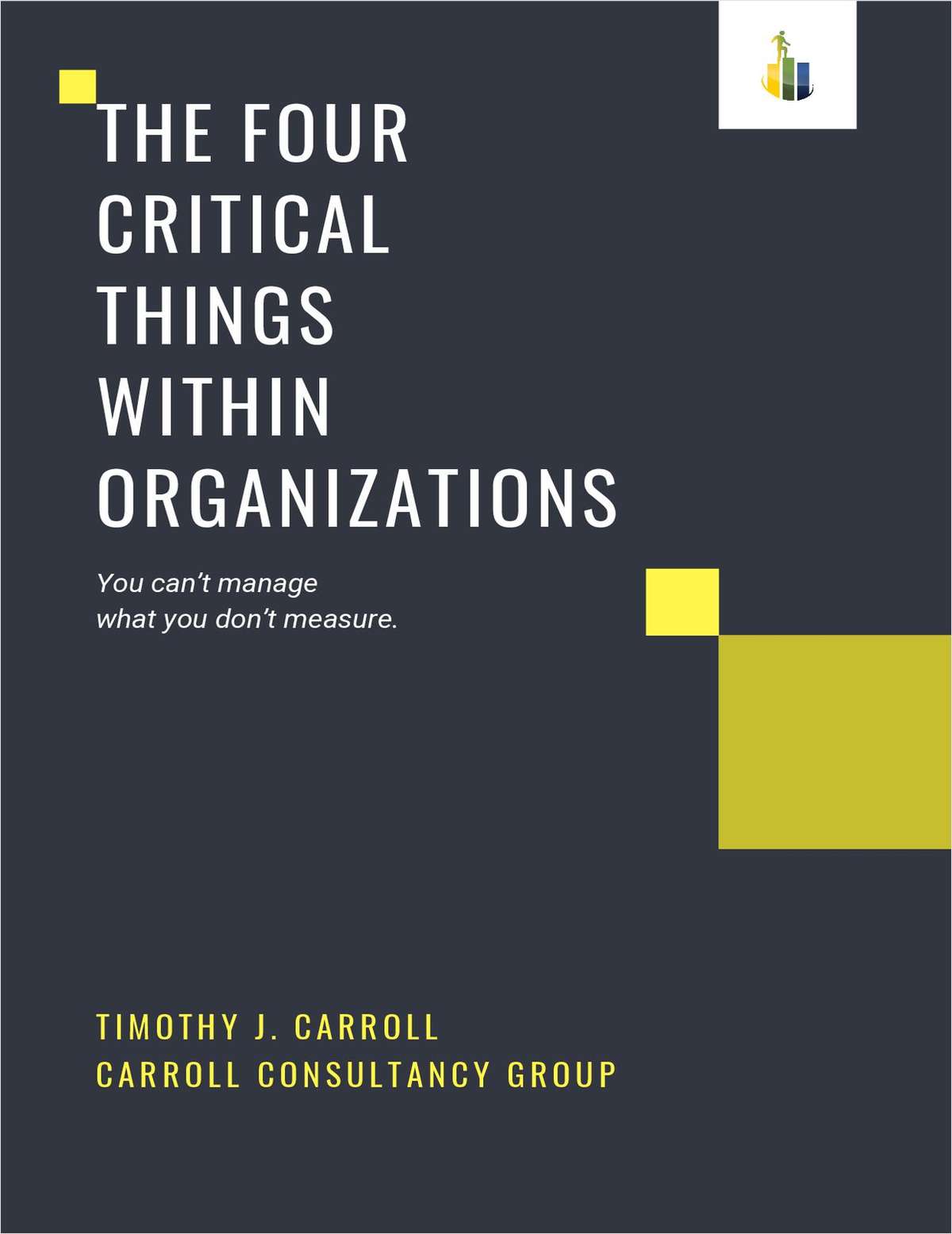 The Four Critical Things within Organizations
