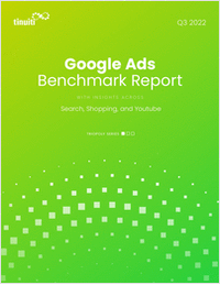 Google Ads Benchmark Report Q3 2022