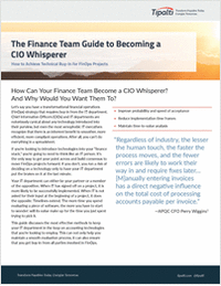 The Finance Team Guide to Becoming a CIO Whisperer