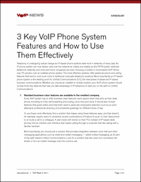 3 Key VoIP Phone System Features and How to Use Them Effectively