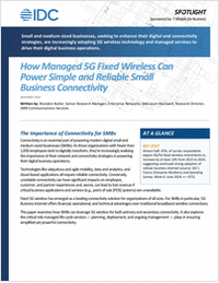 How Managed 5G Fixed Wireless Can Power Simple and Reliable Small Business Connectivity