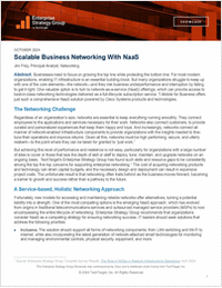 Scalable Business Networking With NaaS