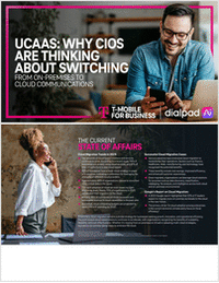 UCAAS: WHY CIOS ARE THINKING ABOUT SWITCHING FROM ON-PREMISES TO CLOUD COMMUNICATIONS