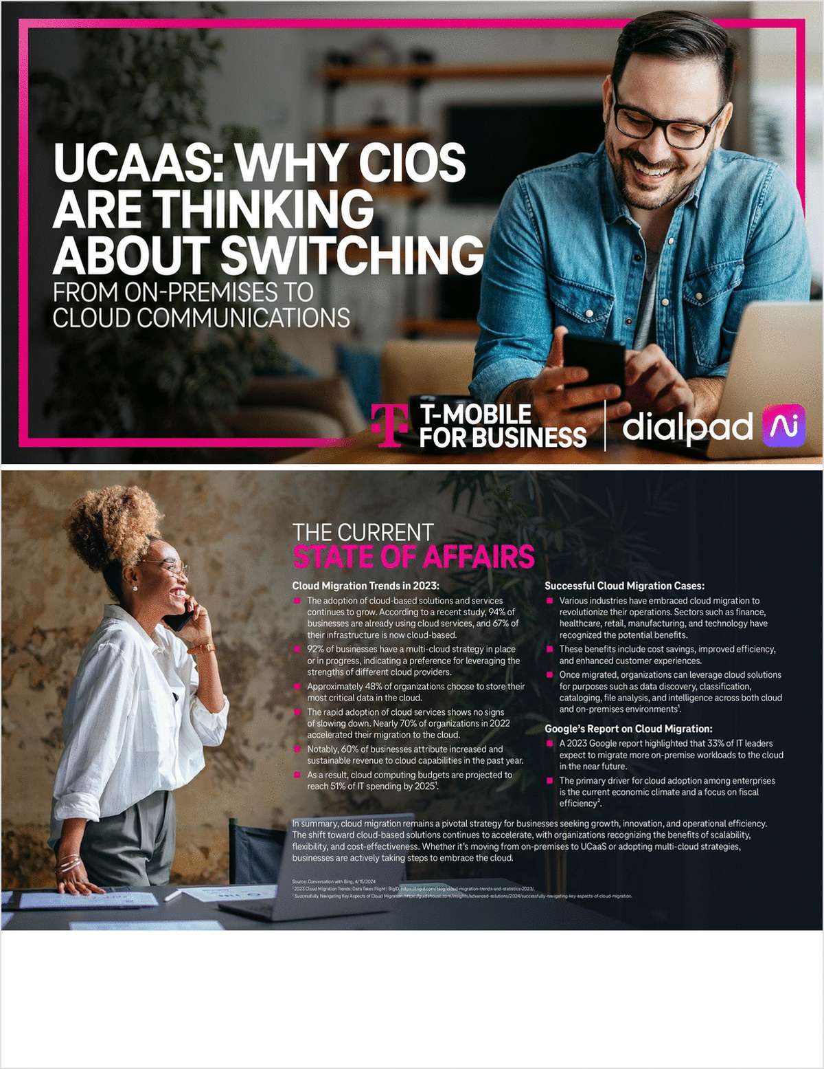 UCAAS: WHY CIOS ARE THINKING ABOUT SWITCHING FROM ON-PREMISES TO CLOUD COMMUNICATIONS