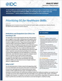 Prioritizing 5G for Healthcare SMBs