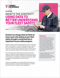 Using Data to Better Understand Your Fleet Safety