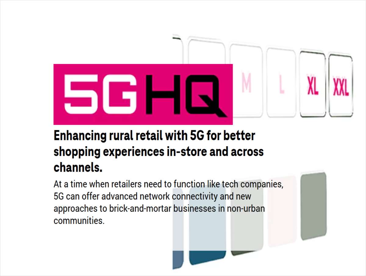 Enhancing rural retail with 5G for better shopping experiences in-store and across channels.