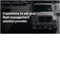 3 questions to ask your fleet management solution provider
