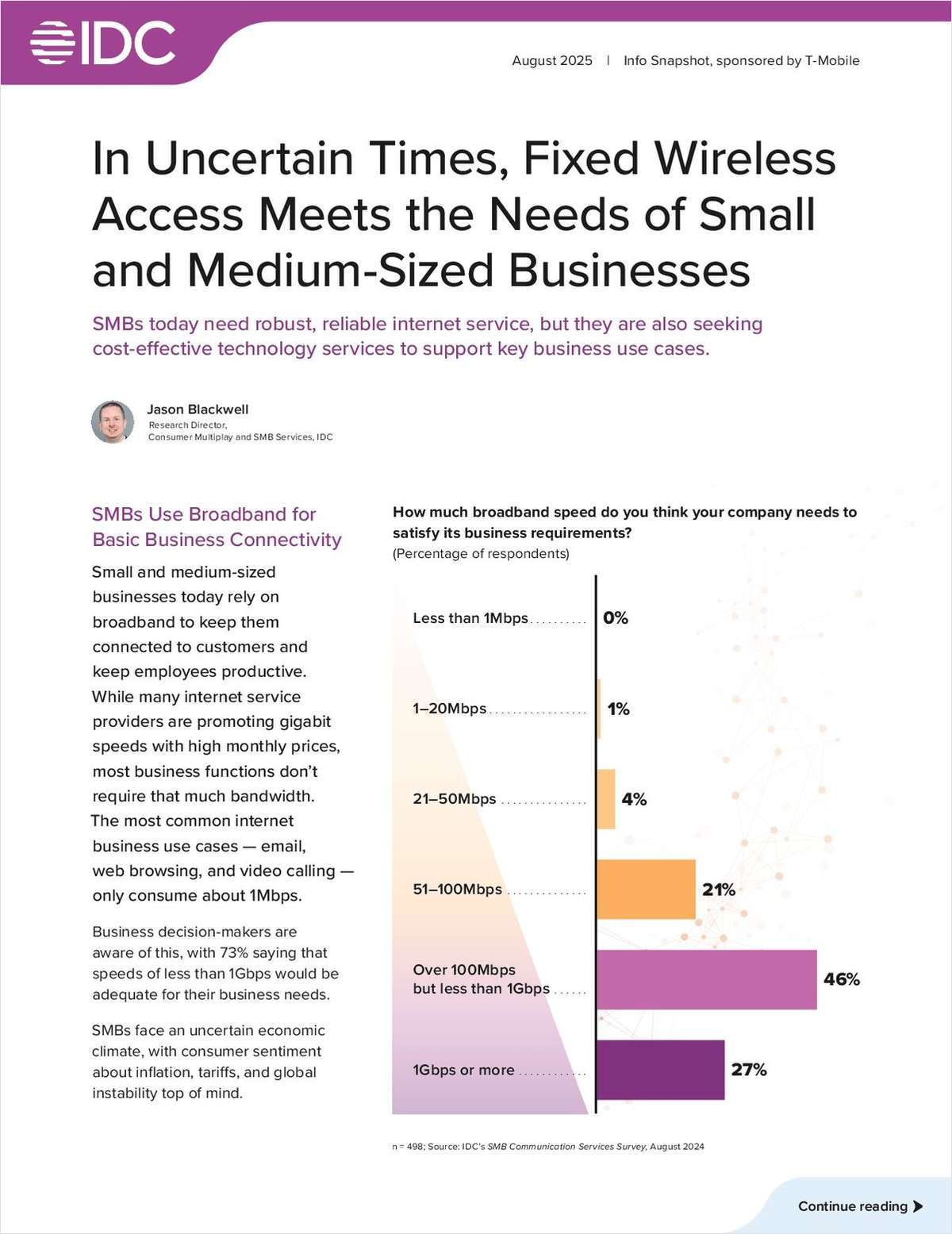 Fixed Wireless: Internet Access Meets the Needs of Small and Medium-Sized Businesses