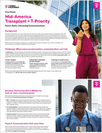 Medical Services Case Study: Providing Faster, Safer, Lifesaving Communications with T-Priority