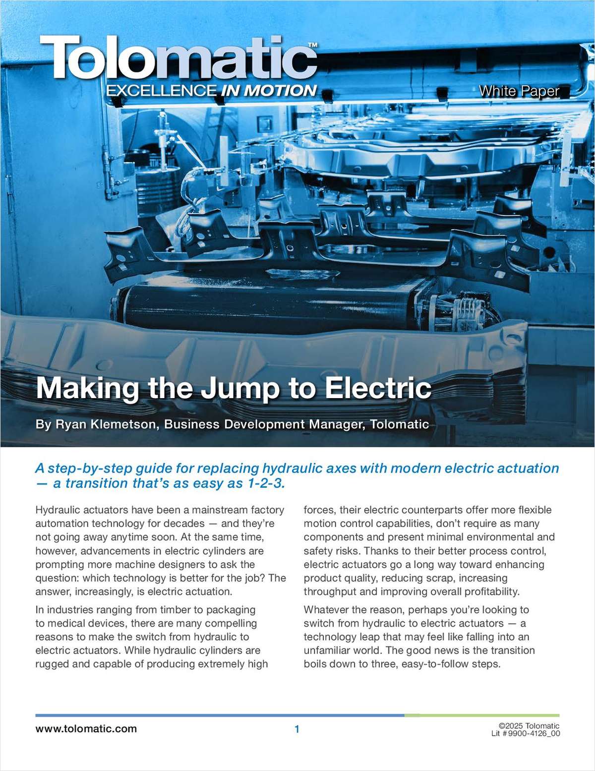 Making the Jump to Electric