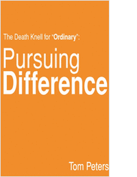 The Death Knell for Ordinary - Pursuing Difference