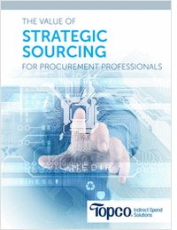 The Value of Strategic Sourcing for Procurement Professionals