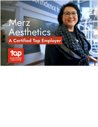 Merz Aesthetics' on the impact of being Certified as a Top Employer