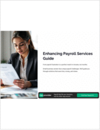 Enhancing Payroll Services Guide: From payroll frustration to a perfect match in minutes, not months.