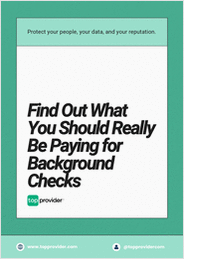 Find Out What You Should Really Be Paying for Background Checks