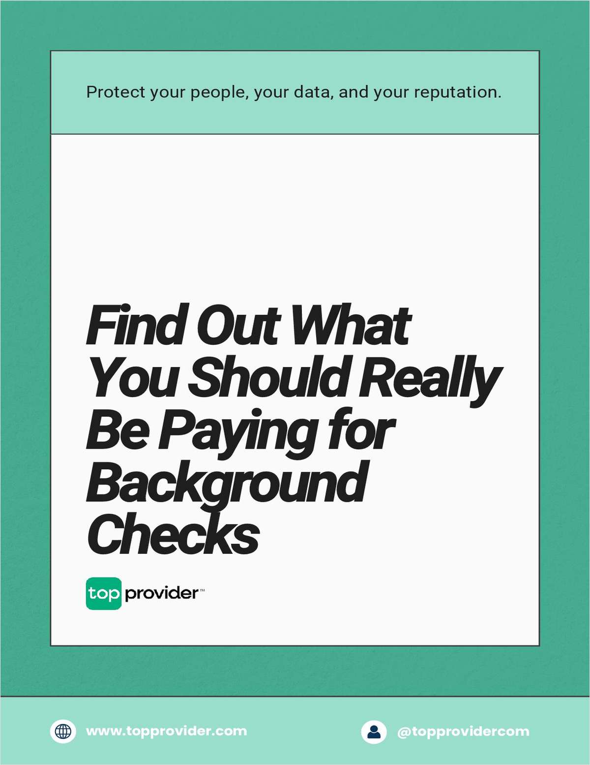 Find Out What You Should Really Be Paying for Background Checks