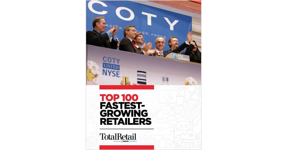 Total Retail's Top 100 Fastest-Growing Retailers