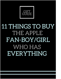 11 Things to Buy the Apple Fan-Boy/Girl Who Has Everything  - Gift Guide