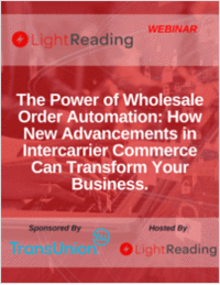 The Power of Wholesale Order Automation: How New Advancements in Intercarrier Commerce Can Transform Your Business.