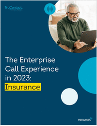 The Enterprise Call Experience in 2023: Insurance