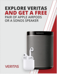 Explore Veritas and Get a Free Pair of Apple AirPods or a Sonos Speaker