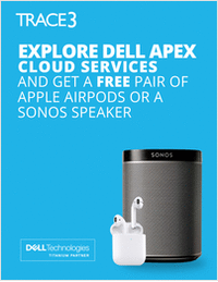 Explore Dell APEX Cloud Services and Get a Free Pair of Apple AirPods or a Sonos Speaker
