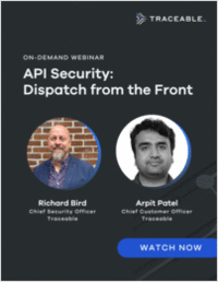 API Security: Dispatch from the Front