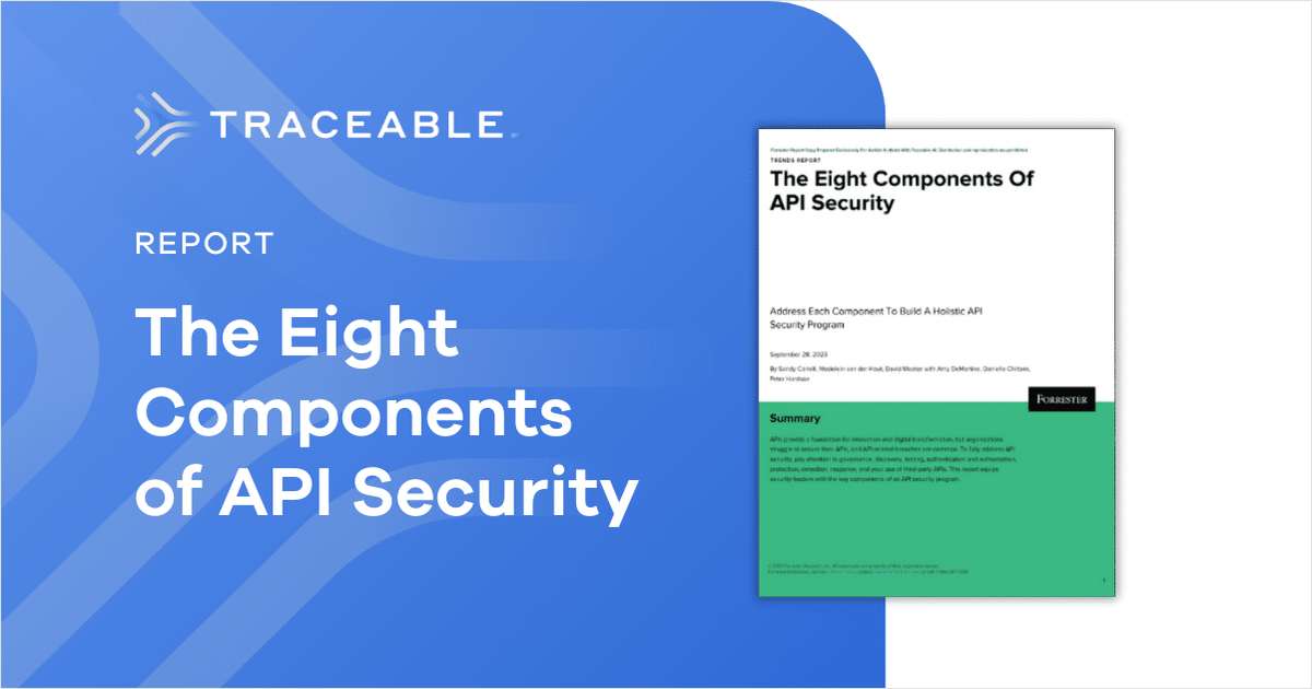 The Eight Components of API Security