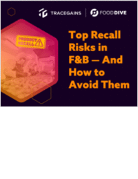 Top recall risks in F&B -- and how to avoid them
